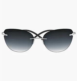 Сонцезахисні окуляри жіночі Silhouette Metallic/Grey 8175-6560