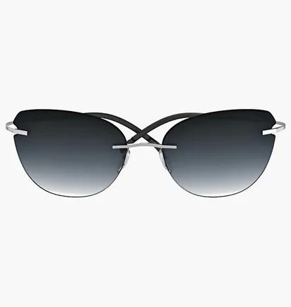 Солнцезащитные очки женские Silhouette Metallic/Grey 8175-6560