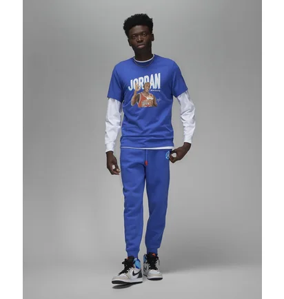 Футболка чоловіча Air Jordan Flight Mvp Blue Dv8434-480