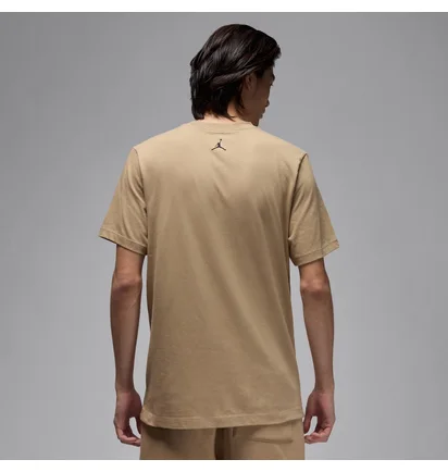 Футболка чоловіча Air Jordan Flt Mvp Jm Hbr Ss Crew Beige HJ2330-257