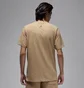 Футболка чоловіча Air Jordan Flt Mvp Jm Hbr Ss Crew Beige HJ2330-257
