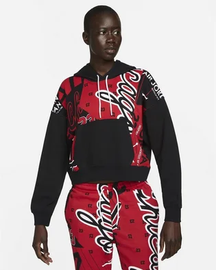 Худі жіноче Air Jordan Black/Red DD9295-010