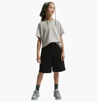 Футболка детская Nike Sportswear Essential Older Kids (Girls) T-Shirt Beige FZ5559-236