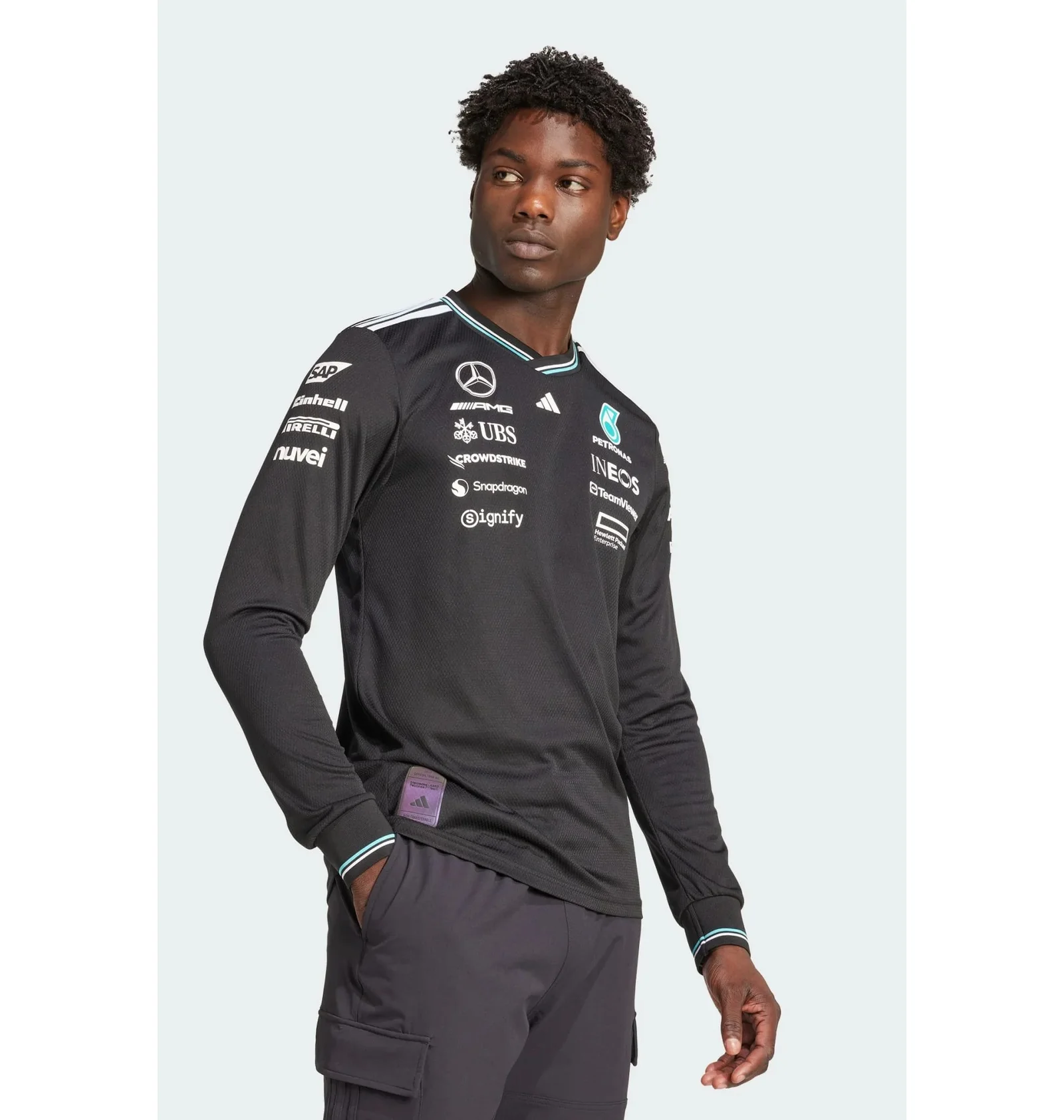 ᐉ Лонгслив мужской Adidas Mercedes - Amg Petronas Formula One