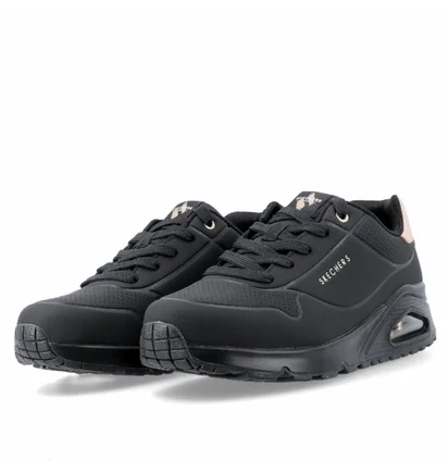 Кроссовки женские Skechers Uno Gen1 Shimmer Away Black Clm Black 310545L-BBK