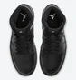 Кроссовки женские Nike Air Jordan 1 Mid Wmns Snakeskin Black Bq6472-010
