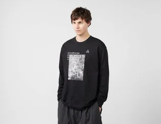 Лонгслив мужской Nike Acg Forest Long Sleeve T-Shirt Black FN7318-010