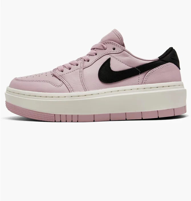 Кроссовки женские Air Jordan Retro 1 Elevate Low Casual Shoes Pink DH7004-501