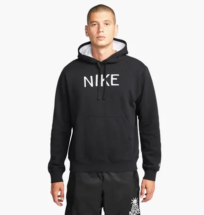 Худи мужское Nike M Nsw Hbr-C Bb Po Hoodie Black Dq4020-010