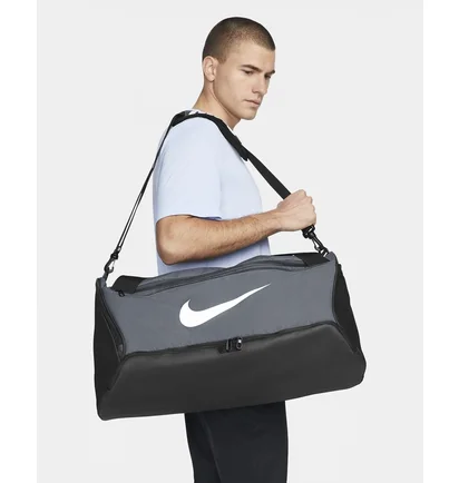 Сумка унисекс Nike Brsla M Duff Grey Dh7710-068