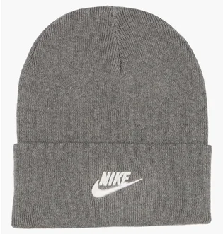 Шапка унисекс Nike Tall Cuff Futura Beanie Grey FB6528-091