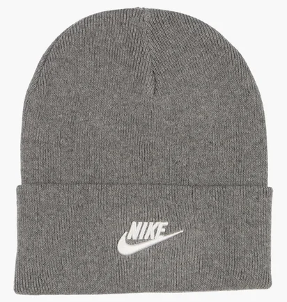 Шапка унисекс Nike Tall Cuff Futura Beanie Grey FB6528-091