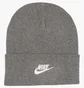 Шапка унисекс Nike Tall Cuff Futura Beanie Grey FB6528-091