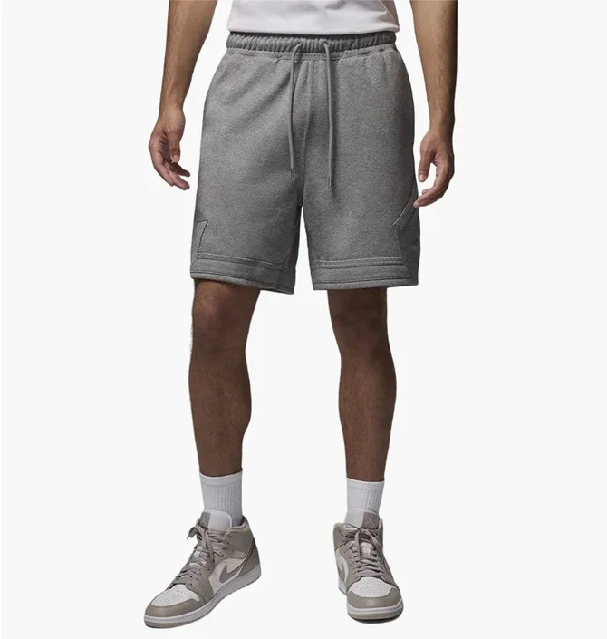 Шорты мужские Air Jordan Flight Fleece Diamond Shorts Grey FV7257-091