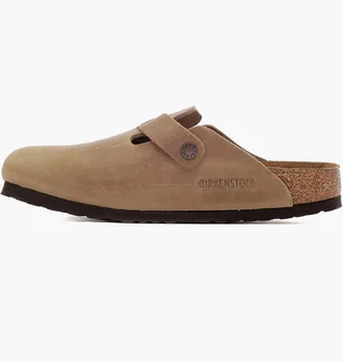 Тапочки чоловічі BIRKENSTOCK Boston Nu Oiled Sfb Brown 1019484