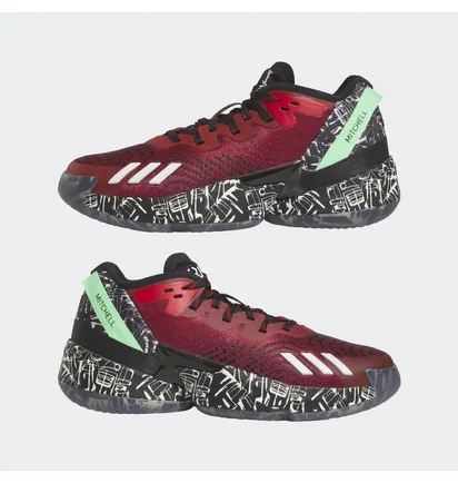 Кроссовки унисекс Adidas D.O.N. Issue 4 Shoes Bordo If2162