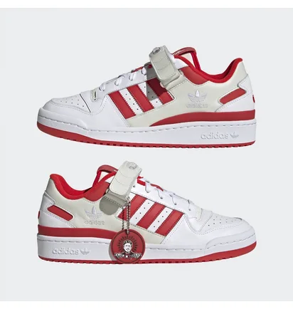 Кроссовки унисекс Adidas Forum Low Trap Kitchen Shoes White Fz6565