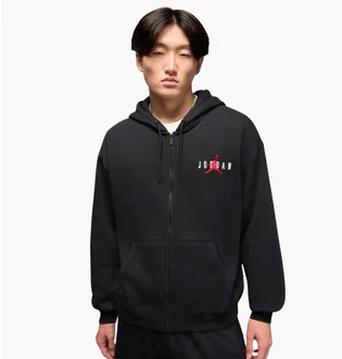 Толстовка чоловіча Air Jordan Brk Ovs Strch Fz Hd Black IB9095-010