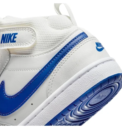 Кросівки дитячі Nike Court Borough Mid 2 White CD7783-113