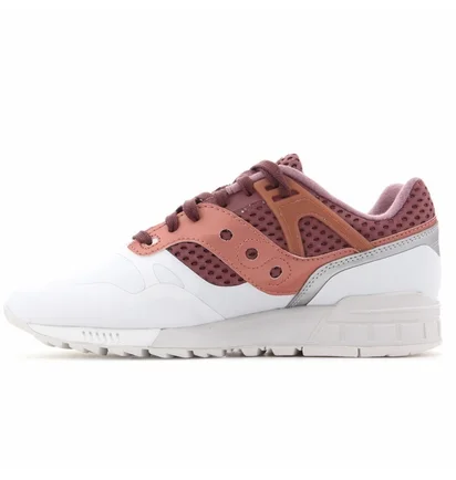 Кроссовки мужские Saucony Grid White/Bordo S703883
