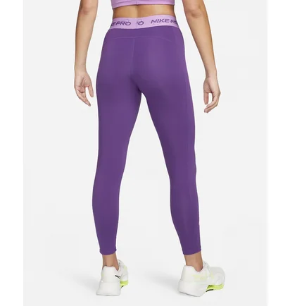 Легінси жіночі Nike Pro Mid-Rise 7/8 Graphic Leggings Violet FB5488-599