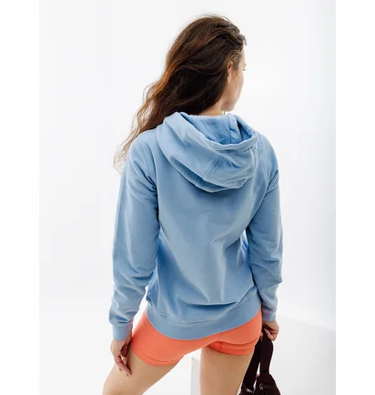 Худи женское Helly Hansen Logo Hoodie Light Blue 33978-627