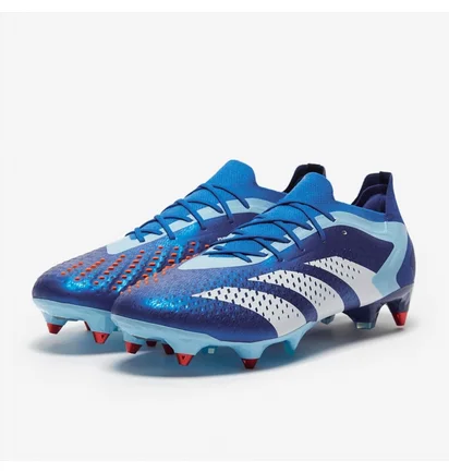 Бутси унісекс Adidas Predator Accuracy .1 Low Sg Blue/Light Blue IF2291