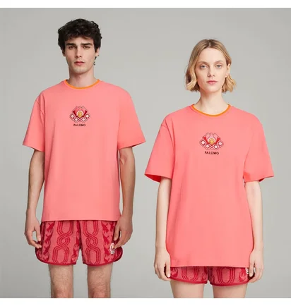 Футболка унисекс Puma X Palomo Graphic Tee Pink 625558-26