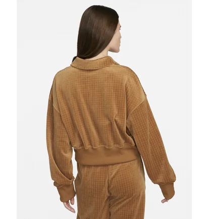 Кофта жіноча Nike Sportswear Brown Dv7814-270