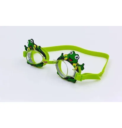 Окуляри для плавання дитячі Arena Bubble World Green 92339-020-1
