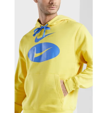 Худи мужское Nike Sportswear Swoosh League Yellow Dm5458-709