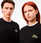 Свитшот унисекс Lacoste Loose Fit Badge Black SH2741.031