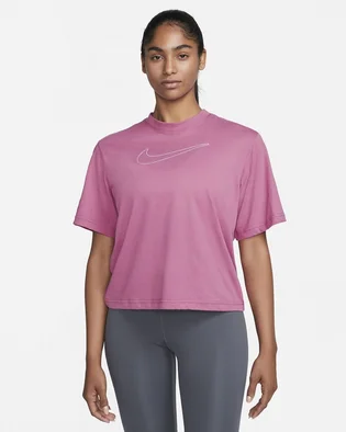 Футболка женская Nike Df Tee Ss Boxy Pink DX7984-656