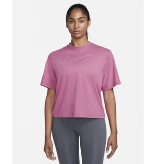 Футболка женская Nike Df Tee Ss Boxy Pink DX7984-656