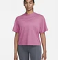 Футболка женская Nike Df Tee Ss Boxy Pink DX7984-656
