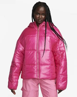 Парка жіноча Nike Therma-Fit Sportswear Classic Puffer Shine Pink FB8769-615