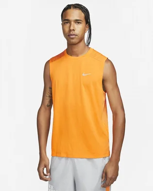 Майка чоловіча Nike Dri-Fit Run Division Rise 365 Yellow DX0851-836