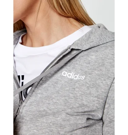 Толстовка женская Adidas Essentials Solid Grey DU0664