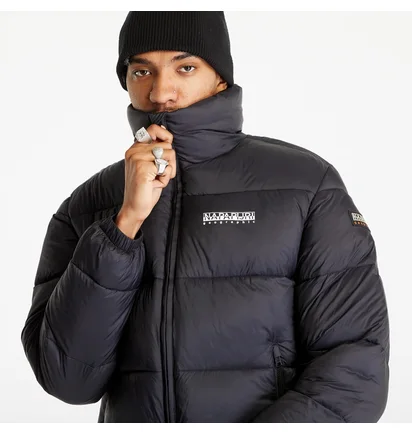 Пуховик чоловічий Napapijri A-Suomi 3 Jacket Black NP0A4GJF0411