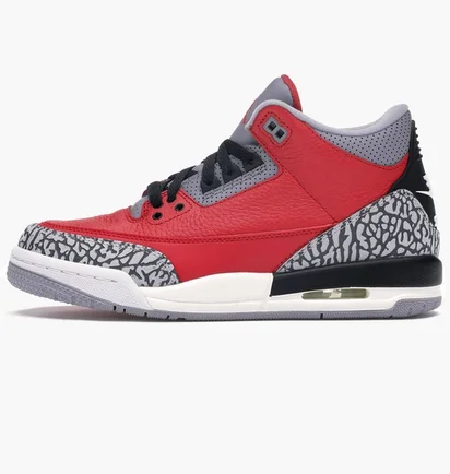 Кроссовки детские Jordan 3 RETRO SE (GS) Red CQ0488-600