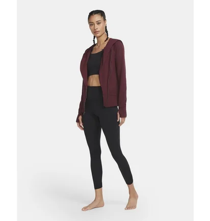 Толстовка женская Nike Yoga Bordo CU5321-681