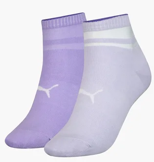 Шкарпетки жіночі Puma Short Sock Structure Violet (2 пари) 103002001-012