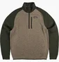 Кофта мужская Patagonia Better Sweater 1/4 Zip Brown/Green 25523-SBDY