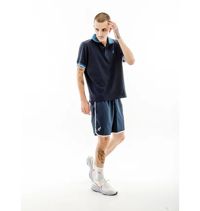 Поло мужское AUSTRALIAN Lines Polo Pique El R-Fit Blue LSUPO0010-200