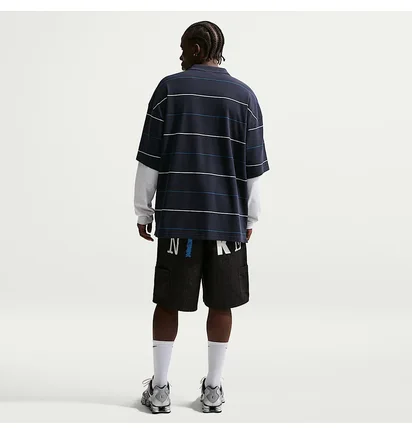 Поло чоловіче Nike Club Os Stripe Black IF0736-451