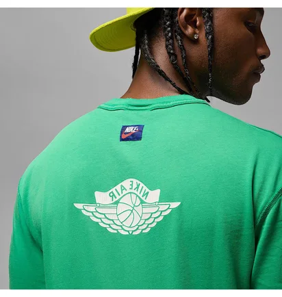 Футболка чоловіча Air Jordan Rare Air Wsh 85 Ss Crew Green IB3130-324
