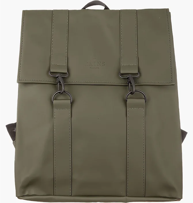 Рюкзак унисекс Rains Backpacks Green 1213-GREEN