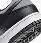 Кросівки чоловічі Nike Dunk Low Black/Grey FQ2205-001