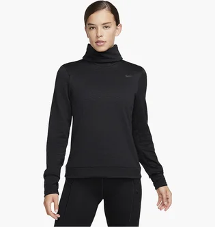 Кофта женская Nike Therma-Fit Swift Element Turtleneck Running Top Black FB5306-010