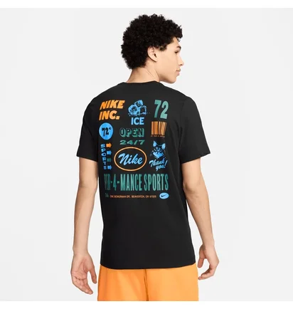 Футболка мужская Nike Df Tee Black FV8366-010